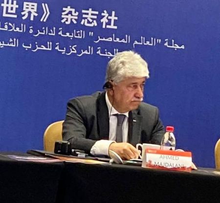 د. مجدلاني يهنئ جميل النمري بانتخابه رئيساً للحزب الديمقراطي الاجتماعي الأردني